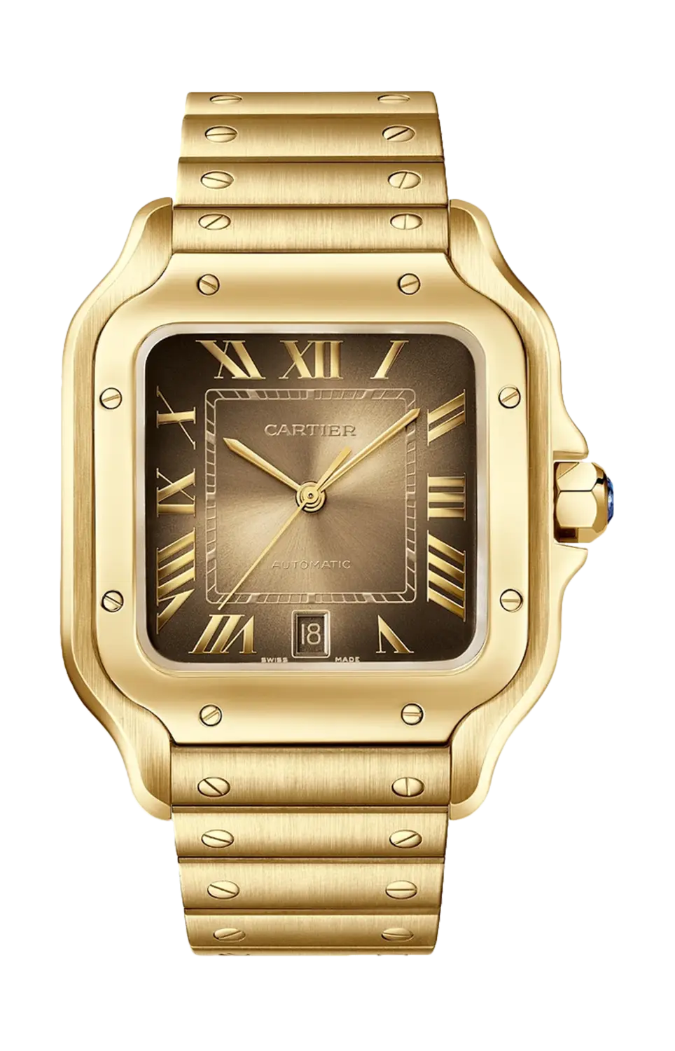 Santos de cartier, крупная модель, желтое золото, автоматические, wgsa0095 CARTIER
Santos de cartier, крупная модель, желтое золото, автоматические, wgsa0095 CARTIER