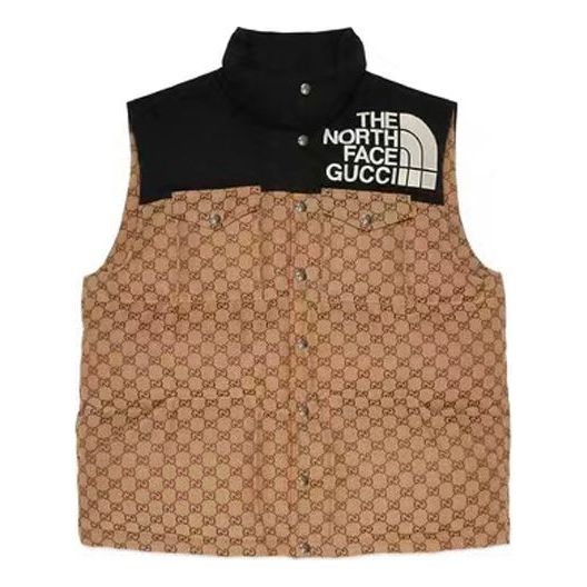 Жилет x the north face gg padded vest 'beige ebony black' Gucci, бежевый
Жилет x the north face gg padded vest 'beige ebony black' Gucci, бежевый