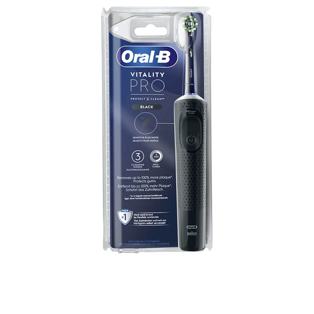 Зубная щетка Vitality pro negro cepillo eléctrico Oral-B, 1 шт.
Зубная щетка Vitality pro negro cepillo eléctrico Oral-B, 1 шт.