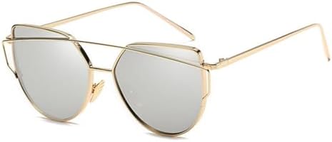 Классические солнцезащитные очки 2027 года для женщин, модные металлические солнцезащитные очки «кошачий глаз» в винтажном стиле с зеркальными линзами и защитой от УФ-излучения UV400 generic, Gold Silver
Классические солнцезащитные очки 2027 года для женщин, модные металлические солнцезащитные очки «кошачий глаз» в винтажном стиле с зеркальными линзами и защитой от УФ-излучения UV400 generic, Gold Silver