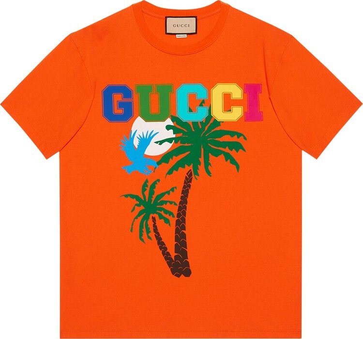 Футболка Gucci Palms T-Shirt Orange, оранжевый
Футболка Gucci Palms T-Shirt Orange, оранжевый