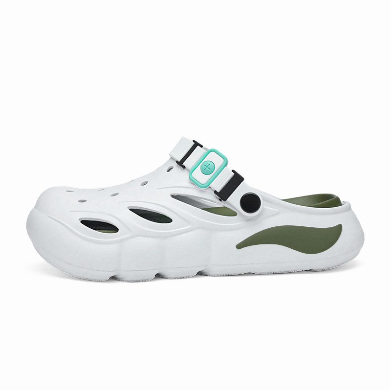 NANJIREN Клоги мужские бело-зеленые, цвет White Green
NANJIREN Клоги мужские бело-зеленые, цвет White Green