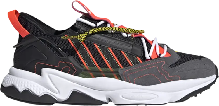 Кроссовки Adidas Ozweego Zip 'Black Solar Red', черный
Кроссовки Adidas Ozweego Zip 'Black Solar Red', черный
