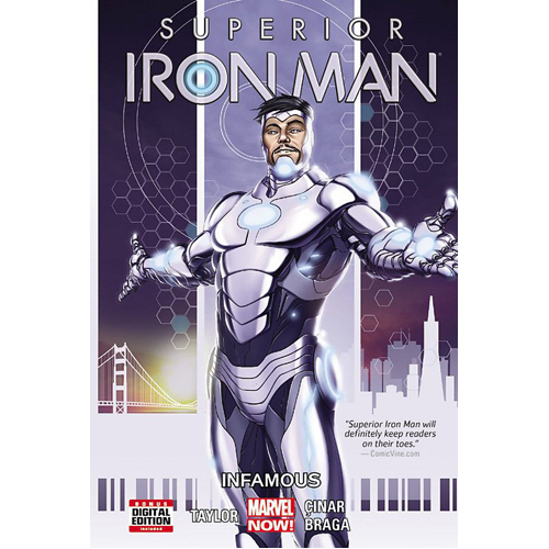 Книга Superior Iron Man Vol. 1: Infamous (Paperback)
Книга Superior Iron Man Vol. 1: Infamous (Paperback)