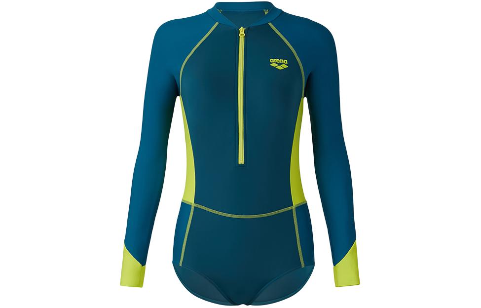 Купальник цельный женский Arena, светло-зеленый 
Купальник цельный женский Arena, светло-зеленый