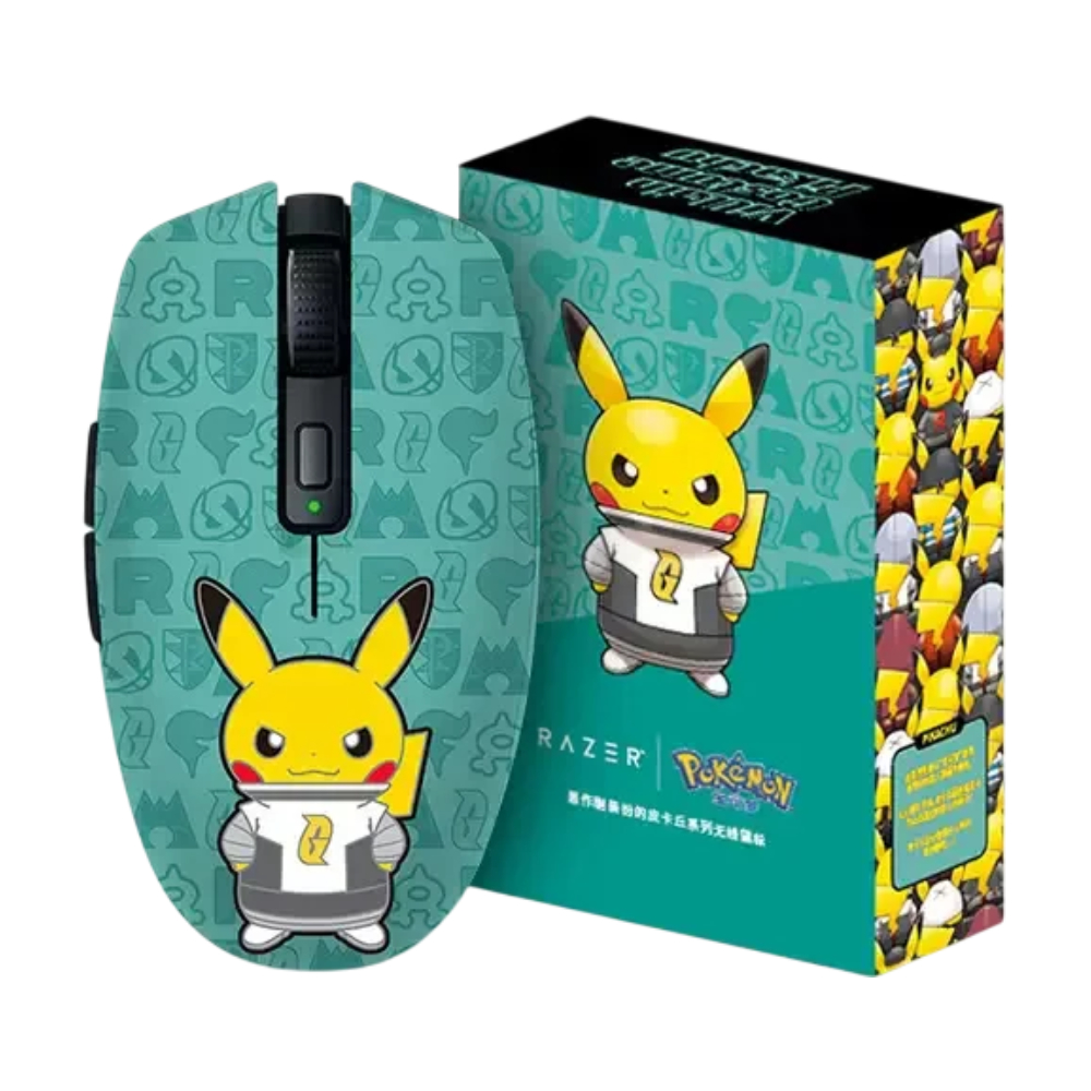 Razer Orochi V2 Wireless Gaming Mouse Villain Costume Pikachu Special Edition, Team Galactic
Razer Orochi V2 Wireless Gaming Mouse Villain Costume Pikachu Special Edition, Team Galactic