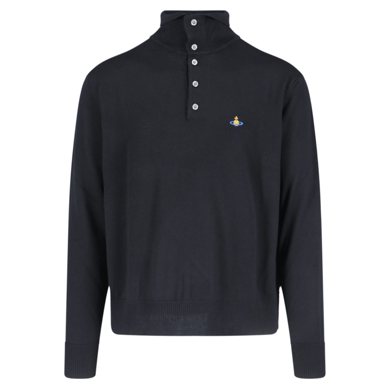 Свитер с воротником-стойкой Alex Vivienne Westwood, синий
Свитер с воротником-стойкой Alex Vivienne Westwood, синий