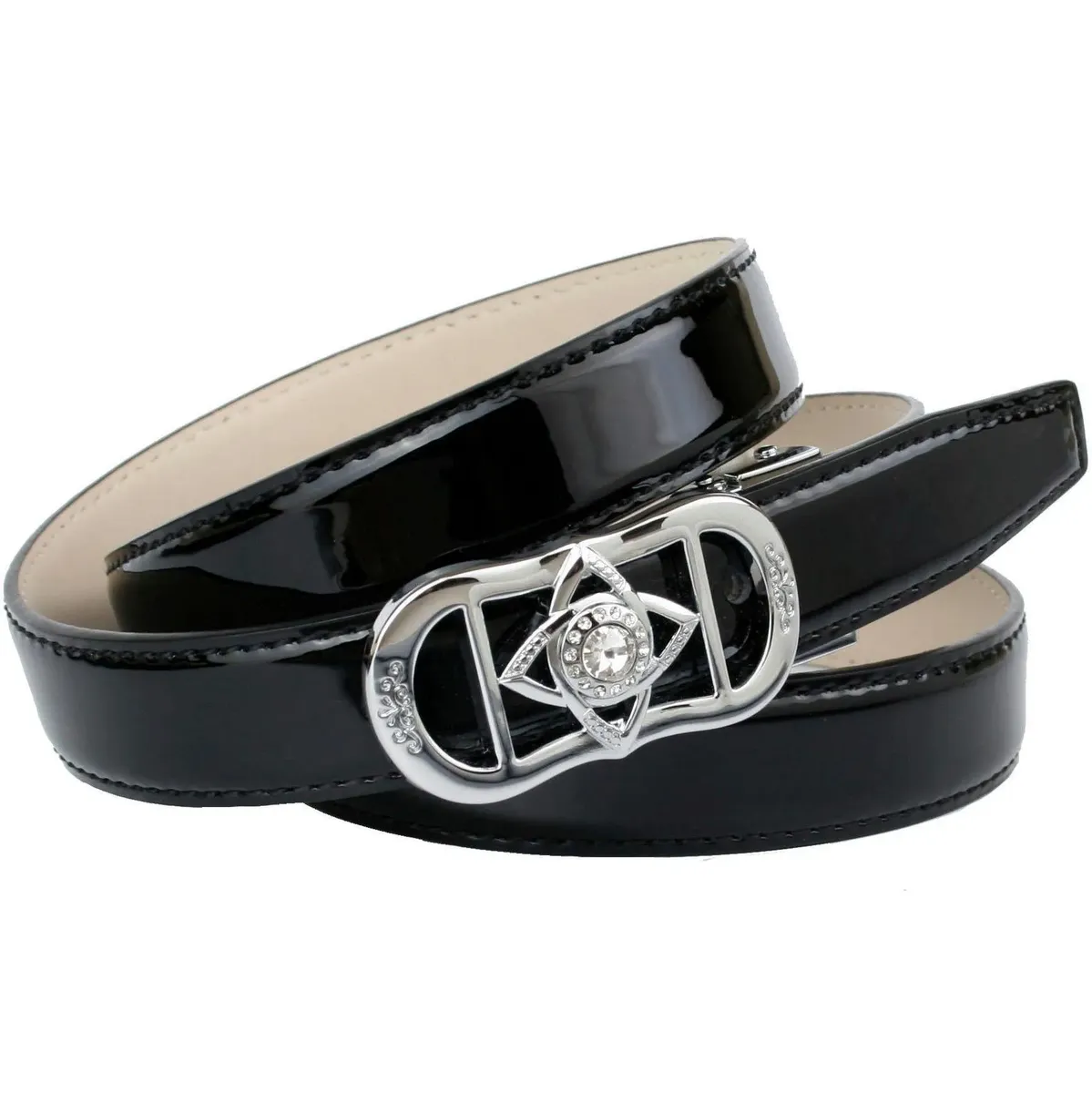 Кожаный ремень Anthoni Crown с эксклюзивной пряжкой, изогнутый, черный
Кожаный ремень Anthoni Crown с эксклюзивной пряжкой, изогнутый, черный