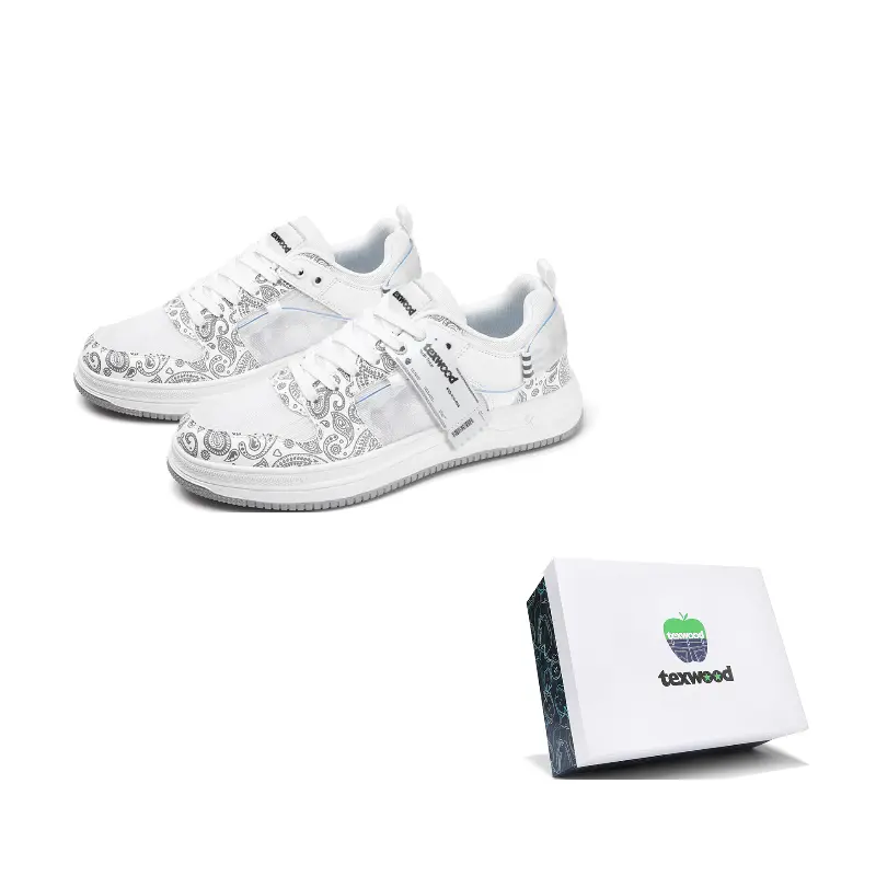 TEXWOOD Кроссовки в китайском стиле с узором из сине-белого фарфора мужские бело-серебристые, цвет White Silver
TEXWOOD Кроссовки в китайском стиле с узором из сине-белого фарфора мужские бело-серебристые, цвет White Silver
