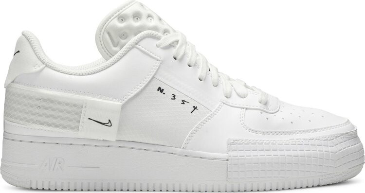 Кроссовки Nike Air Force 1 Type 'Triple White', белый
Кроссовки Nike Air Force 1 Type 'Triple White', белый
