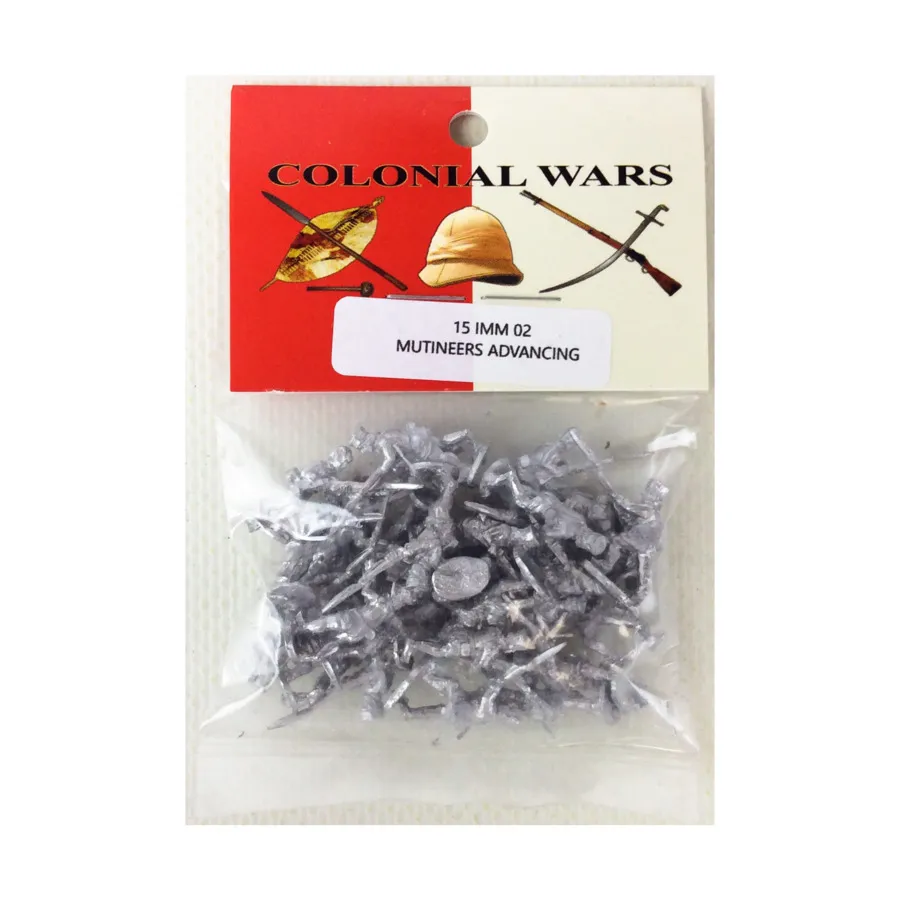 Мятежники наступают, Colonial Wars - Indian Mutiny - Mutineers (15mm) (Blue Moon)
Мятежники наступают, Colonial Wars - Indian Mutiny - Mutineers (15mm) (Blue Moon)