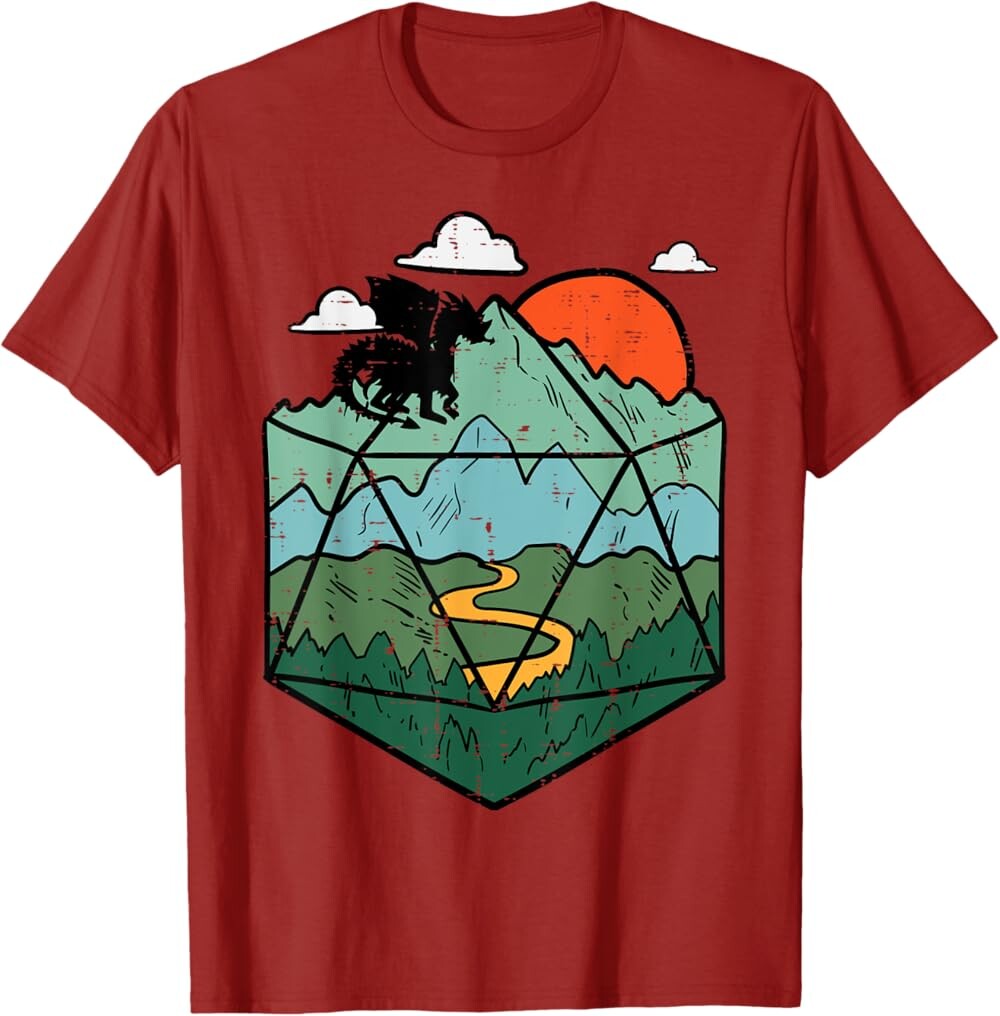 Мужская футболка RPG Mountain Gamer, темно-красный
Мужская футболка RPG Mountain Gamer, темно-красный