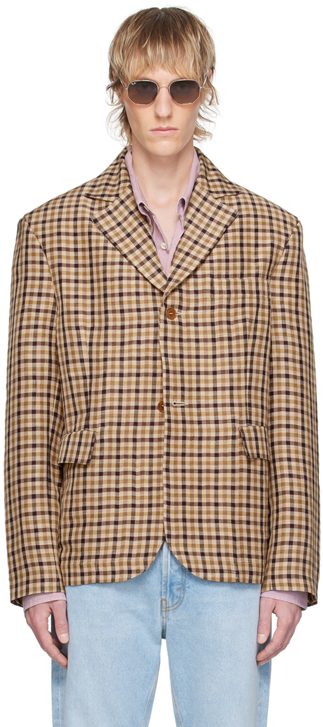 Бежевый Блейзер Bruno Sefr
Бежевый Блейзер Bruno Sefr