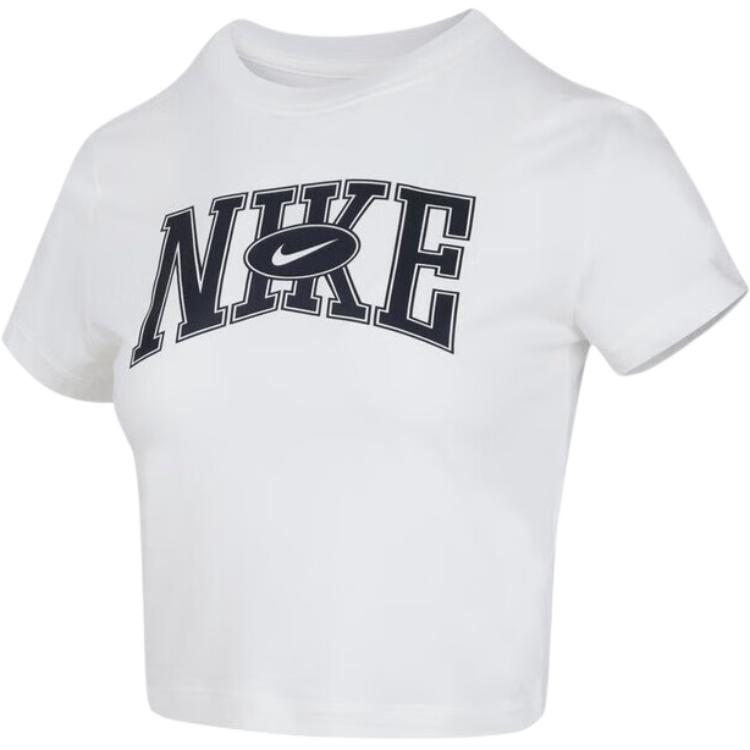 Женская спортивная футболка Slim Cropped Nike, белый
Женская спортивная футболка Slim Cropped Nike, белый