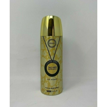Спрей для тела Armaf Tag-Her Prestige Edition для женщин 6,8 жидких унций / 200 мл
Спрей для тела Armaf Tag-Her Prestige Edition для женщин 6,8 жидких унций / 200 мл