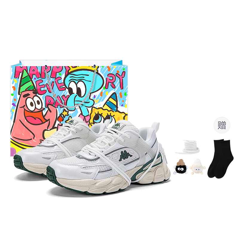 Kappa Амортизирующие износостойкие низкие массивные кроссовки унисекс бело-зеленые, цвет White Green (Happy Shopping Bag Clothing Sets)
Kappa Амортизирующие износостойкие низкие массивные кроссовки унисекс бело-зеленые, цвет White Green (Happy Shopping Bag Clothing Sets)