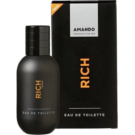 Туалетная вода-спрей Amando Rich 50 мл
Туалетная вода-спрей Amando Rich 50 мл