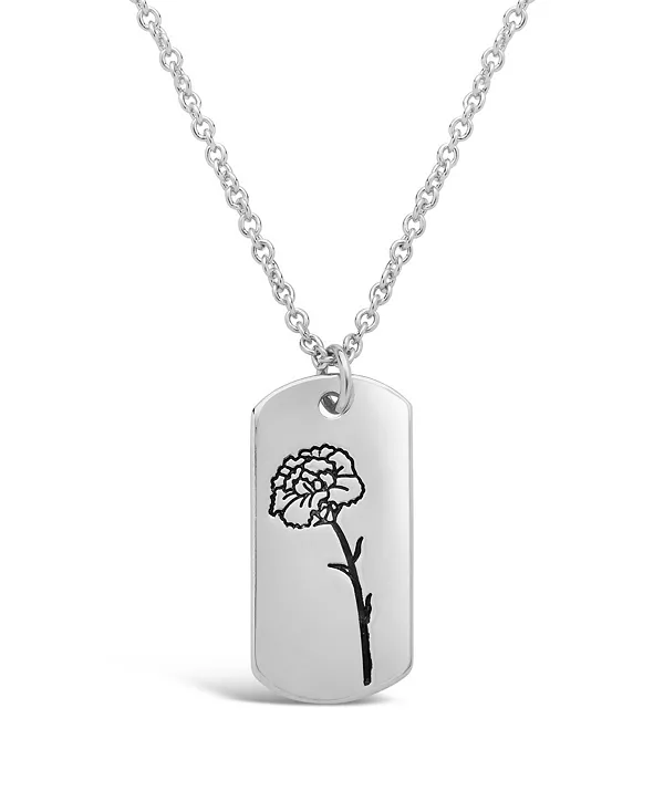 Женское ожерелье с цветком рождения Sterling Forever, january/carnation/silver
Женское ожерелье с цветком рождения Sterling Forever, january/carnation/silver