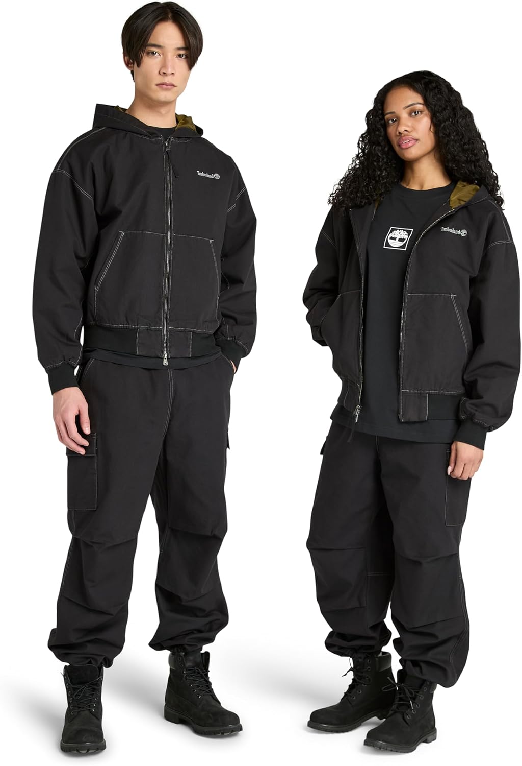 Timberland мужская куртка-бомбер с капюшоном из потертого дака, Black
Timberland мужская куртка-бомбер с капюшоном из потертого дака, Black