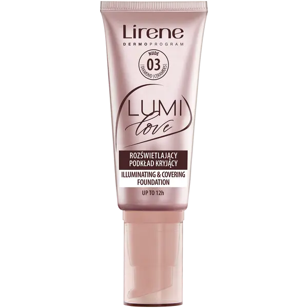 Тональный крем с эффектом сияния 02 натуральный, 30 мл Lirene Lumi love, цвет 02 natural
Тональный крем с эффектом сияния 02 натуральный, 30 мл Lirene Lumi love, цвет 02 natural