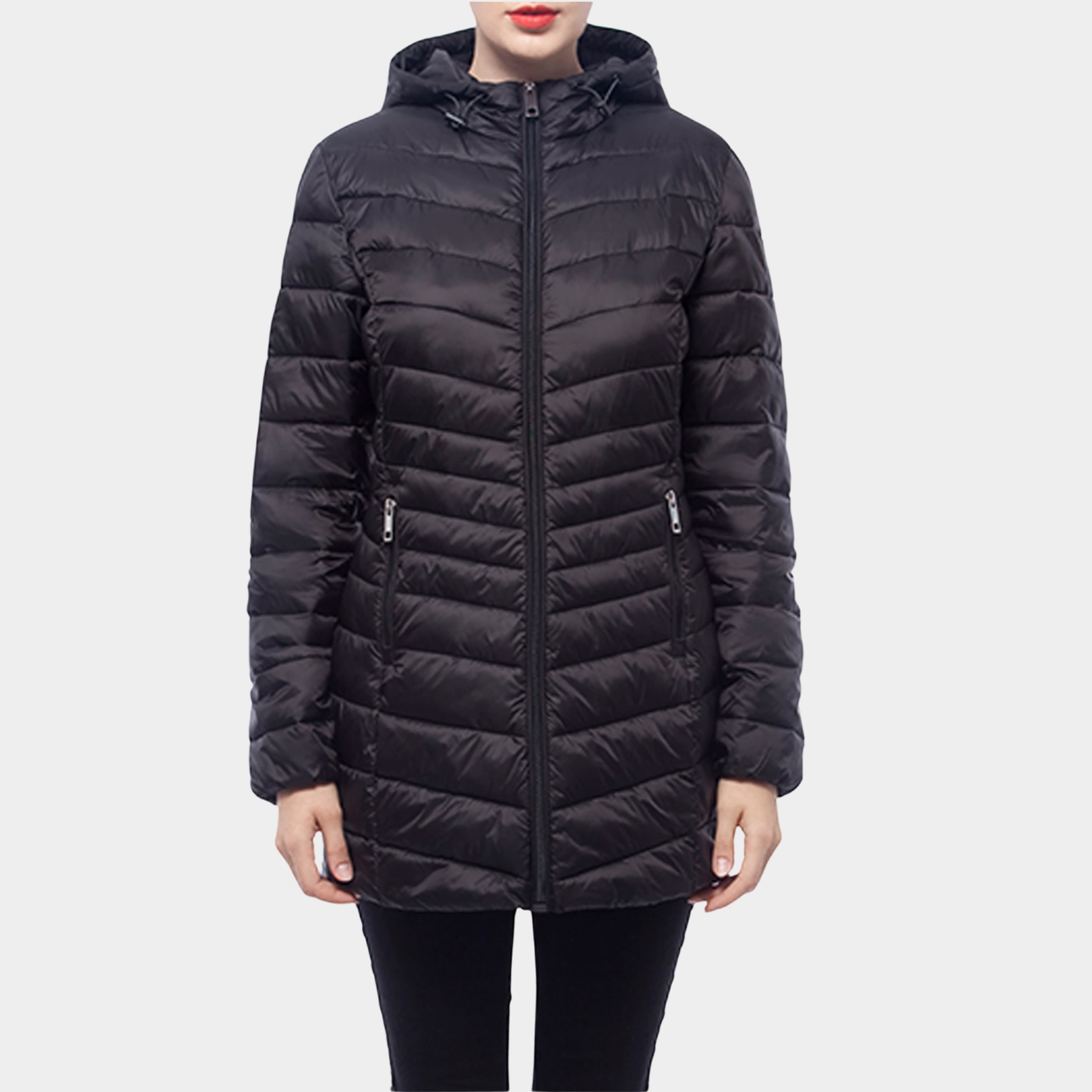 Женское легкое длинное пальто-пуховик Rokka&Rolla, которое можно сложить, черный
Женское легкое длинное пальто-пуховик Rokka&Rolla, которое можно сложить, черный