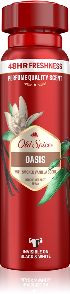 Дезодорант-Спрей Oasis Old Spice, vyrams 150 мл
Дезодорант-Спрей Oasis Old Spice, vyrams 150 мл