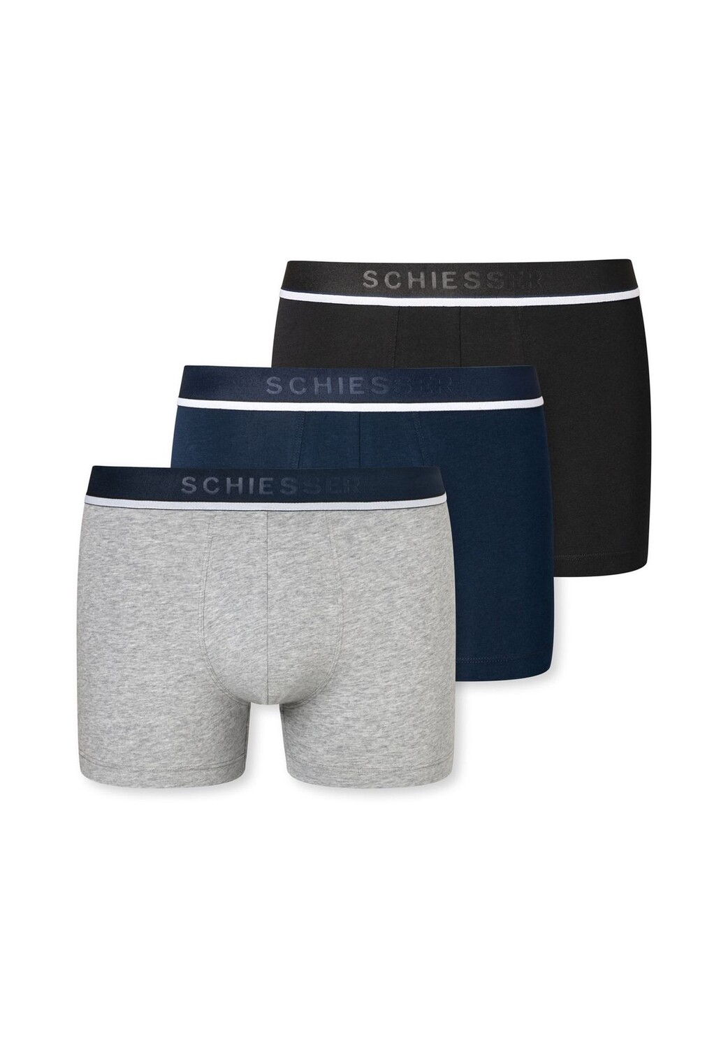 Шорты/брюки в стиле ретро, набор из 3 шт. – 95/5 – органический хлопок SCHIESSER, цвет Schwarz/Blau/Grau
Шорты/брюки в стиле ретро, набор из 3 шт. – 95/5 – органический хлопок SCHIESSER, цвет Schwarz/Blau/Grau