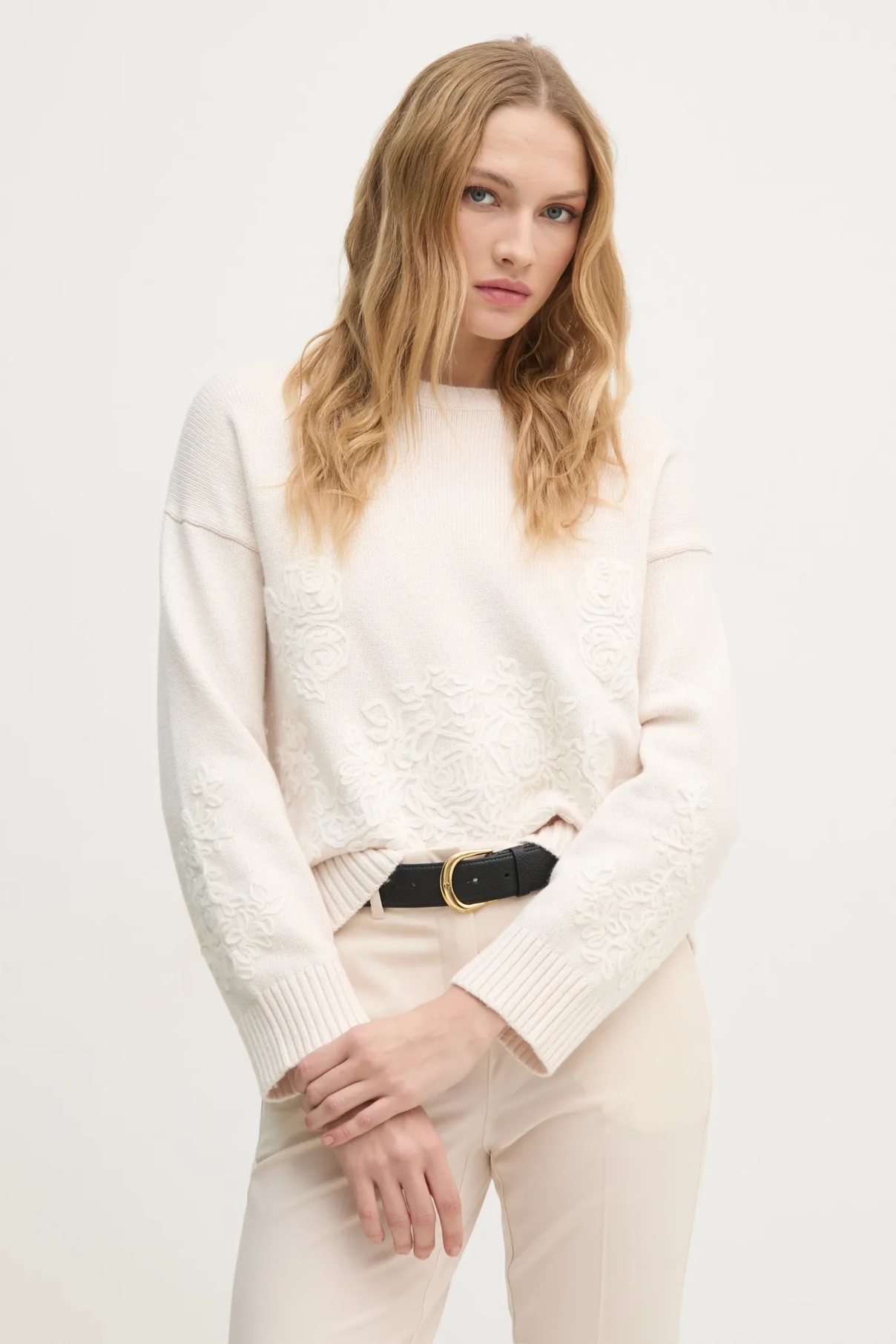 Свитер из смесовой шерсти Sisley, бежевый
Свитер из смесовой шерсти Sisley, бежевый