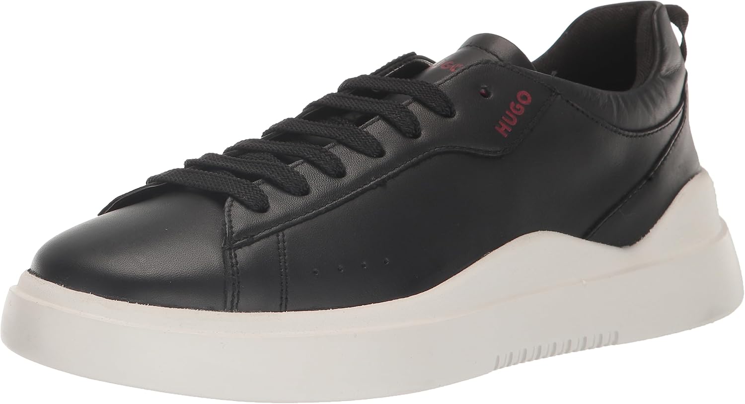 Кроссовки Hugo Mens Cupsole из кожи на шнуровке, черный
Кроссовки Hugo Mens Cupsole из кожи на шнуровке, черный