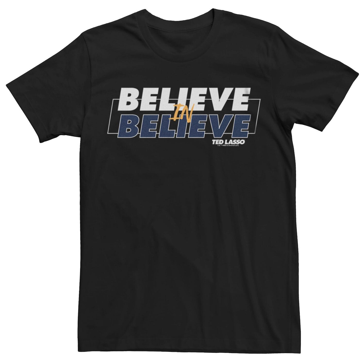 Мужская футболка с квадратным рисунком Ted Lasso Believe in Believe Licensed Character
Мужская футболка с квадратным рисунком Ted Lasso Believe in Believe Licensed Character