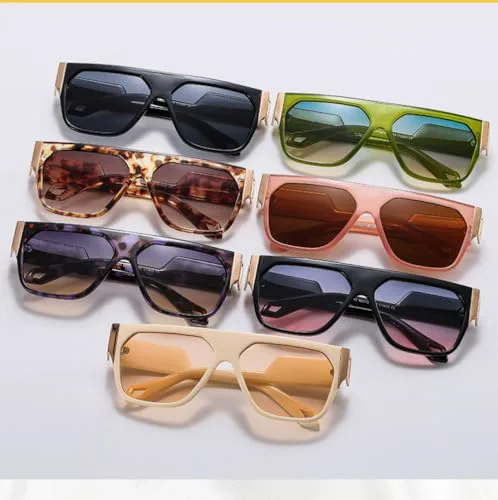 Солнцезащитные очки с ажурной конструкцией, большие квадратные линзы, зеркальные линзы, модные градиентные оттенки, защита от УФ-излучения UV400 MTZJH, Beige
Солнцезащитные очки с ажурной конструкцией, большие квадратные линзы, зеркальные линзы, модные градиентные оттенки, защита от УФ-излучения UV400 MTZJH, Beige