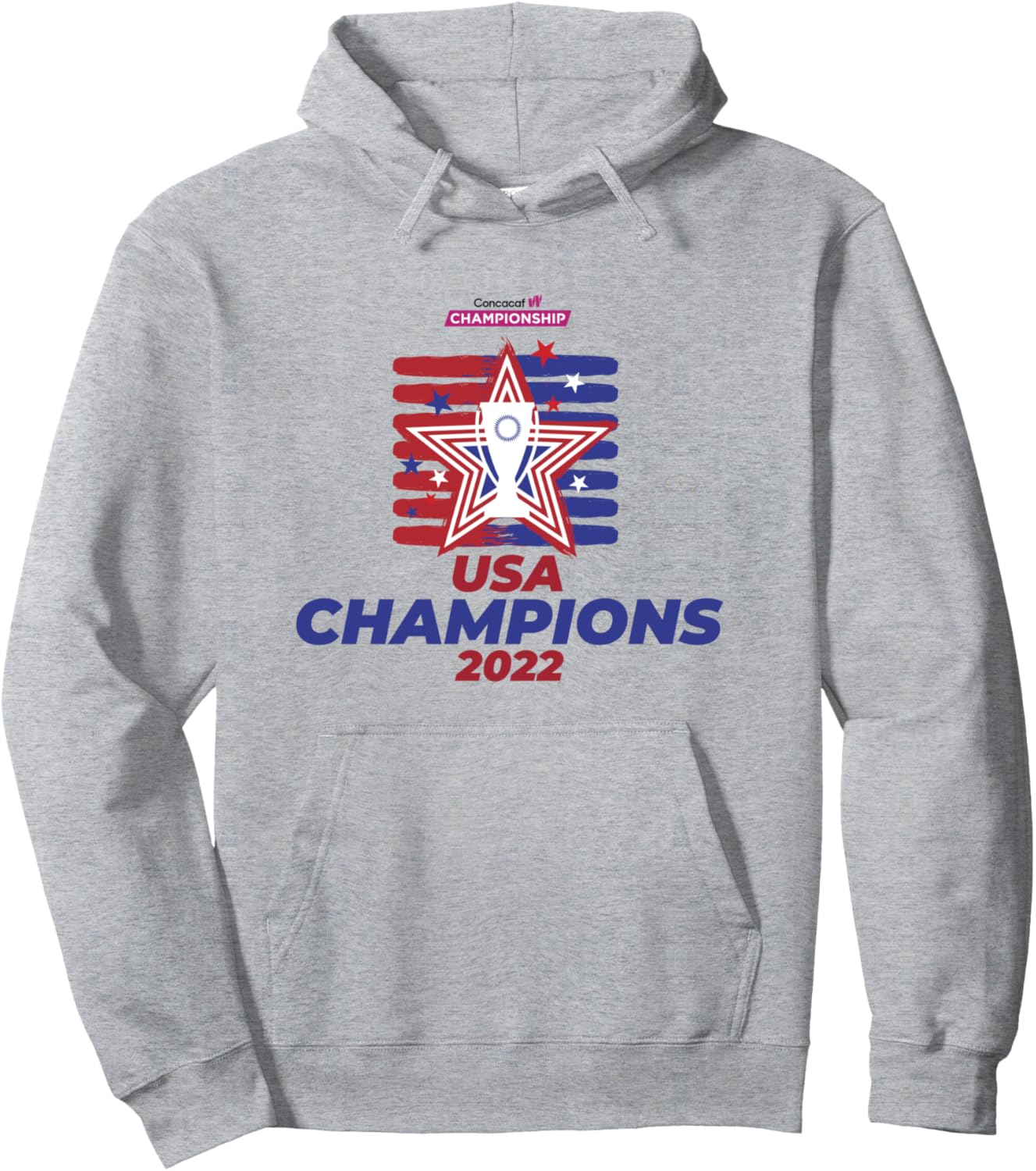 Худи с надписью «Чемпионы США 2022 года» Concacaf Champion League, серый
Худи с надписью «Чемпионы США 2022 года» Concacaf Champion League, серый