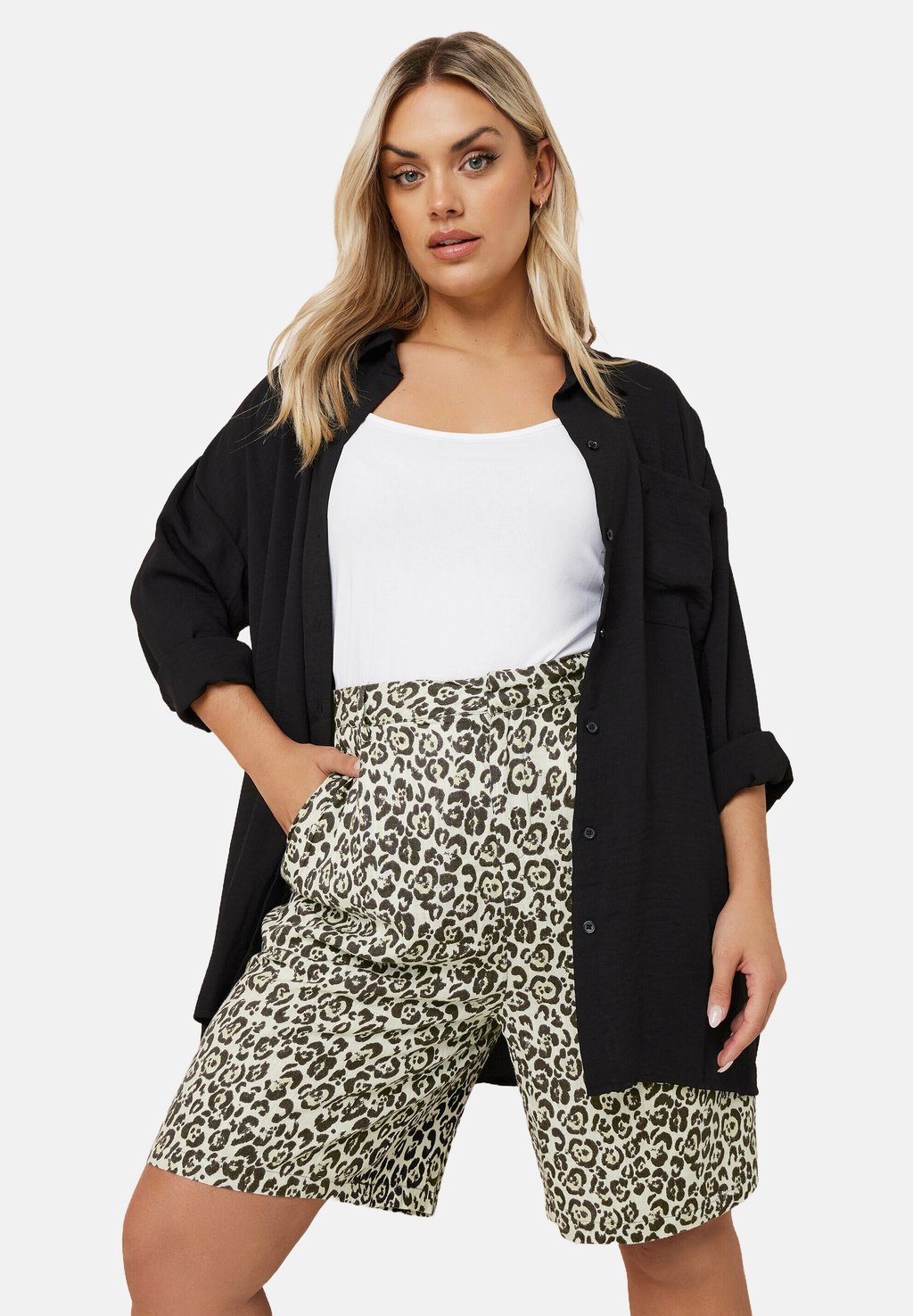 Шорты Yours Clothing, коричневый
Шорты Yours Clothing, коричневый