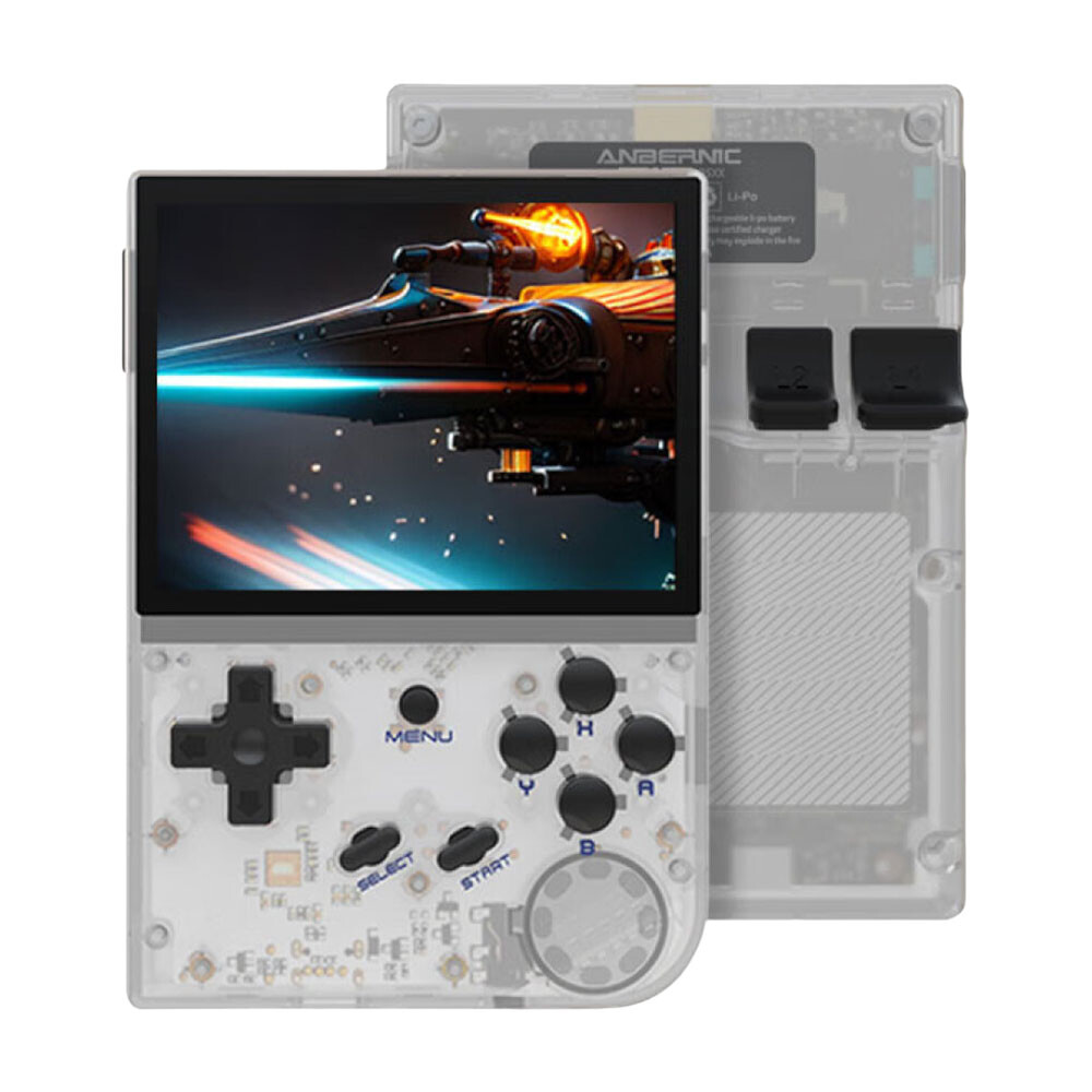 Портативная игровая консоль Anbernic RG35XX, 256 МБ/64 ГБ, ARM Cortex-A9, прозрачный белый
Портативная игровая консоль Anbernic RG35XX, 256 МБ/64 ГБ, ARM Cortex-A9, прозрачный белый