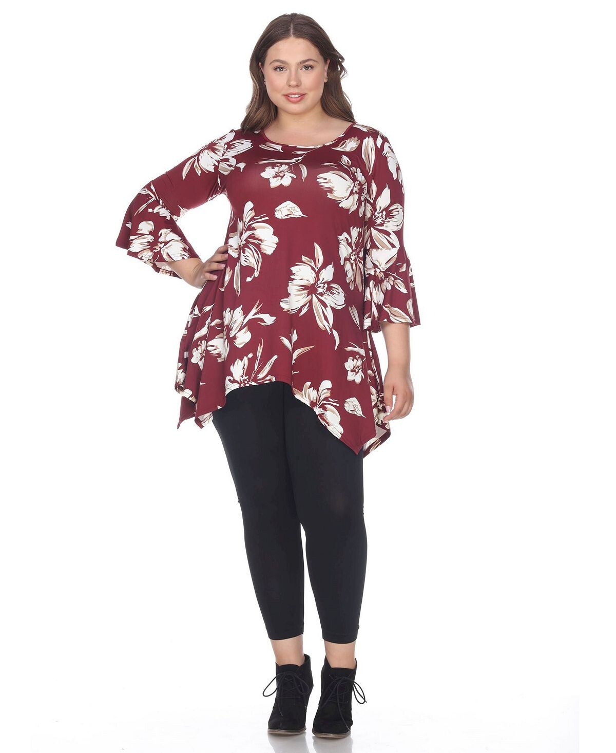 Плюс размер туника / топ blanche White Mark, красный
Плюс размер туника / топ blanche White Mark, красный