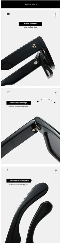 Крупные квадратные женские солнцезащитные очки с декоративными заклепками, солнцезащитные очки UV400 для мужчин, желто-синие солнцезащитные очки SKFGNX, Black Blue
Крупные квадратные женские солнцезащитные очки с декоративными заклепками, солнцезащитные очки UV400 для мужчин, желто-синие солнцезащитные очки SKFGNX, Black Blue