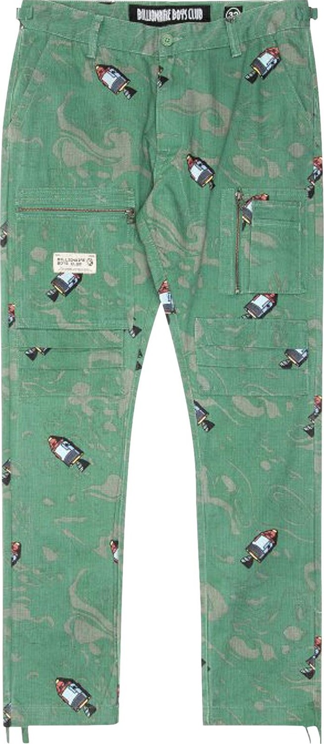 Брюки Billionaire Boys Club Capsule Pant 'Green', зеленый 
Брюки Billionaire Boys Club Capsule Pant 'Green', зеленый