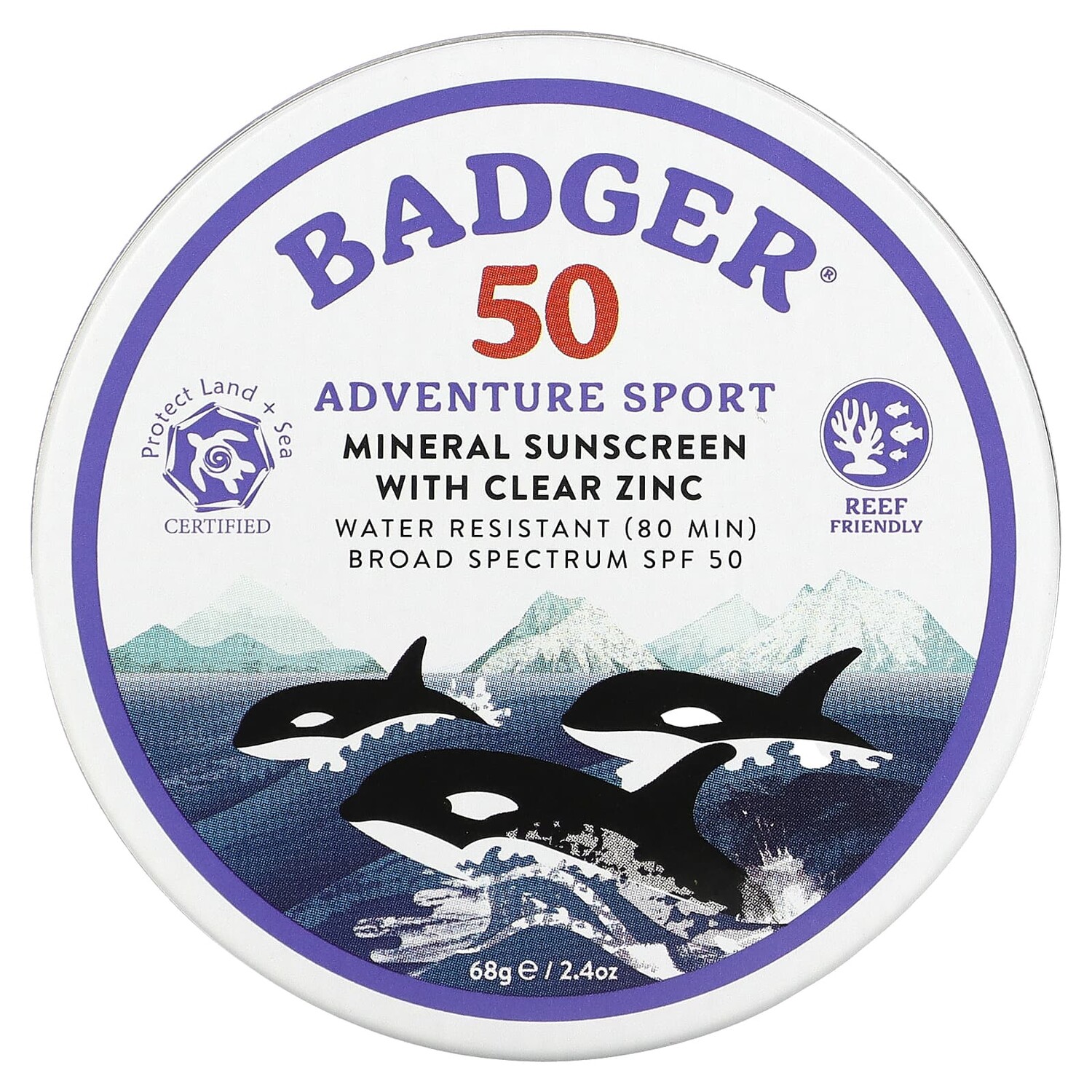 Минеральное Солнцезащитное Средство Badger Company SPF 50 с прозрачным цинком, 68 г
Минеральное Солнцезащитное Средство Badger Company SPF 50 с прозрачным цинком, 68 г