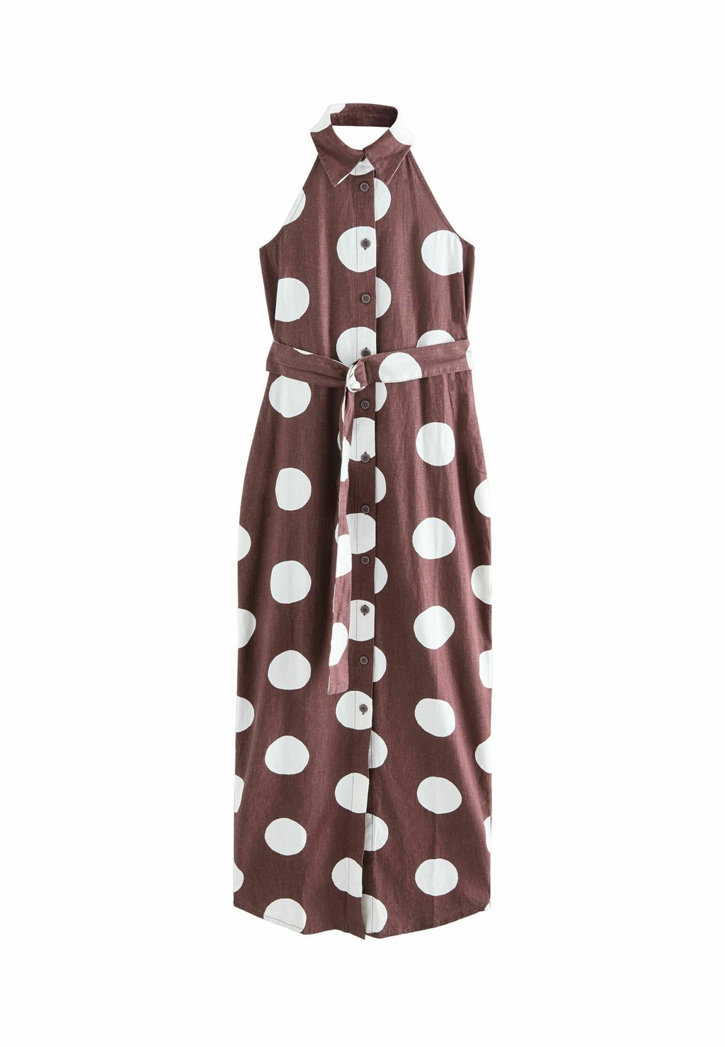 Платье-рубашка HALTERNECK COLLAR MIDI Next, коричневый
Платье-рубашка HALTERNECK COLLAR MIDI Next, коричневый