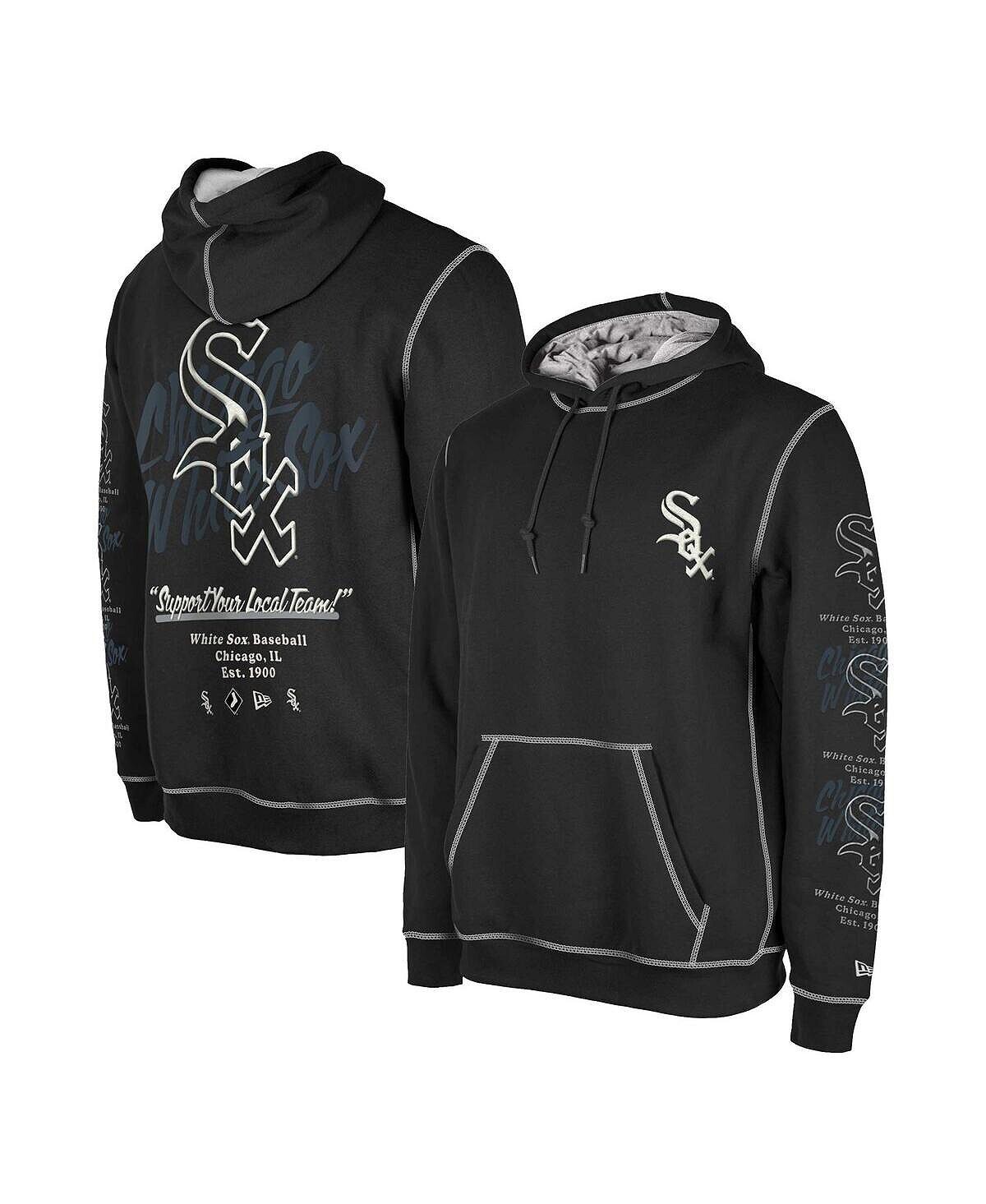 Мужская черная толстовка с капюшоном chicago white sox team split pullover New Era, черный
Мужская черная толстовка с капюшоном chicago white sox team split pullover New Era, черный