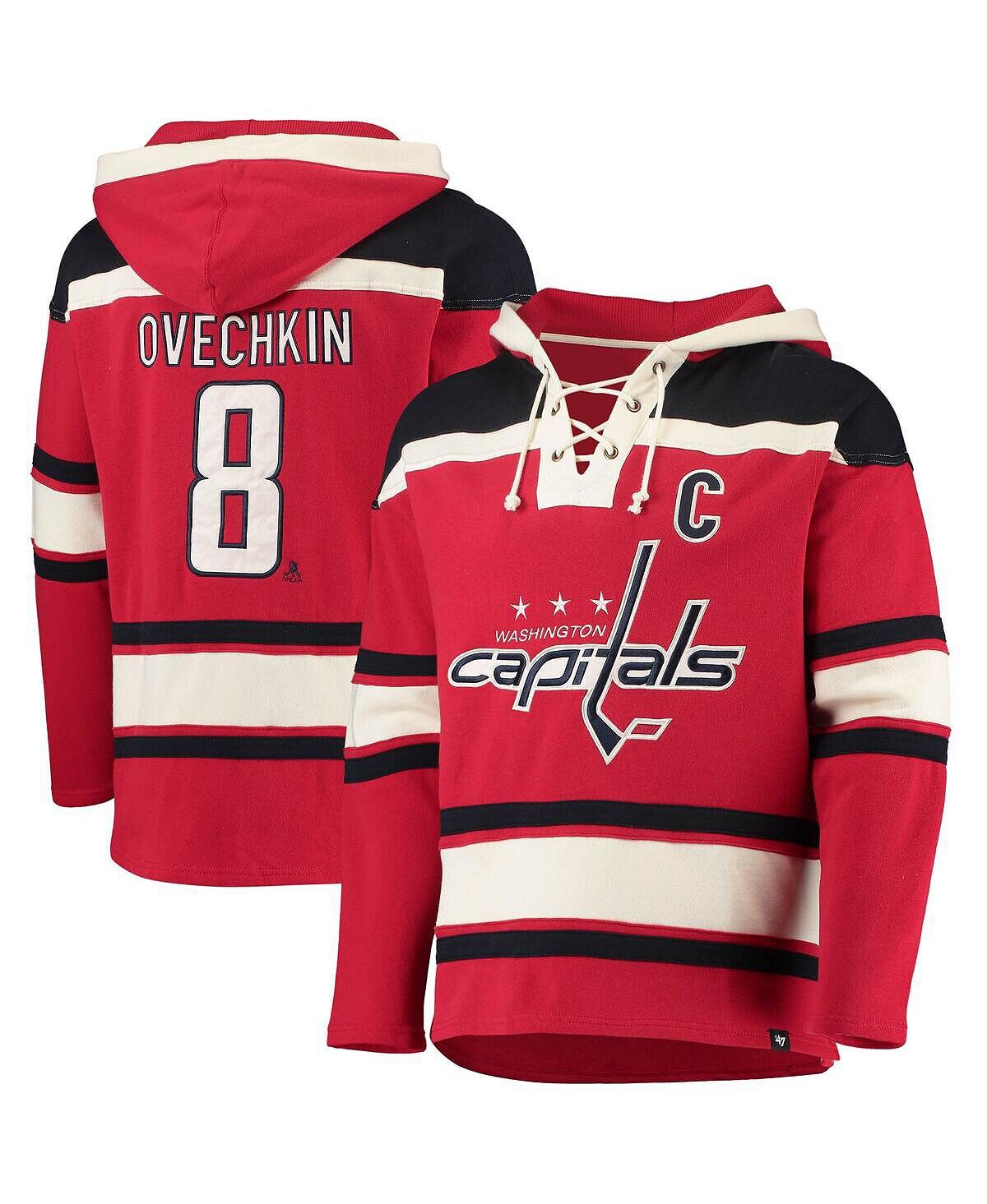 Мужская красная худи alexander ovechkin washington capitals player name and number lacer pullover hoodie '47 Brand, красный
Мужская красная худи alexander ovechkin washington capitals player name and number lacer pullover hoodie '47 Brand, красный