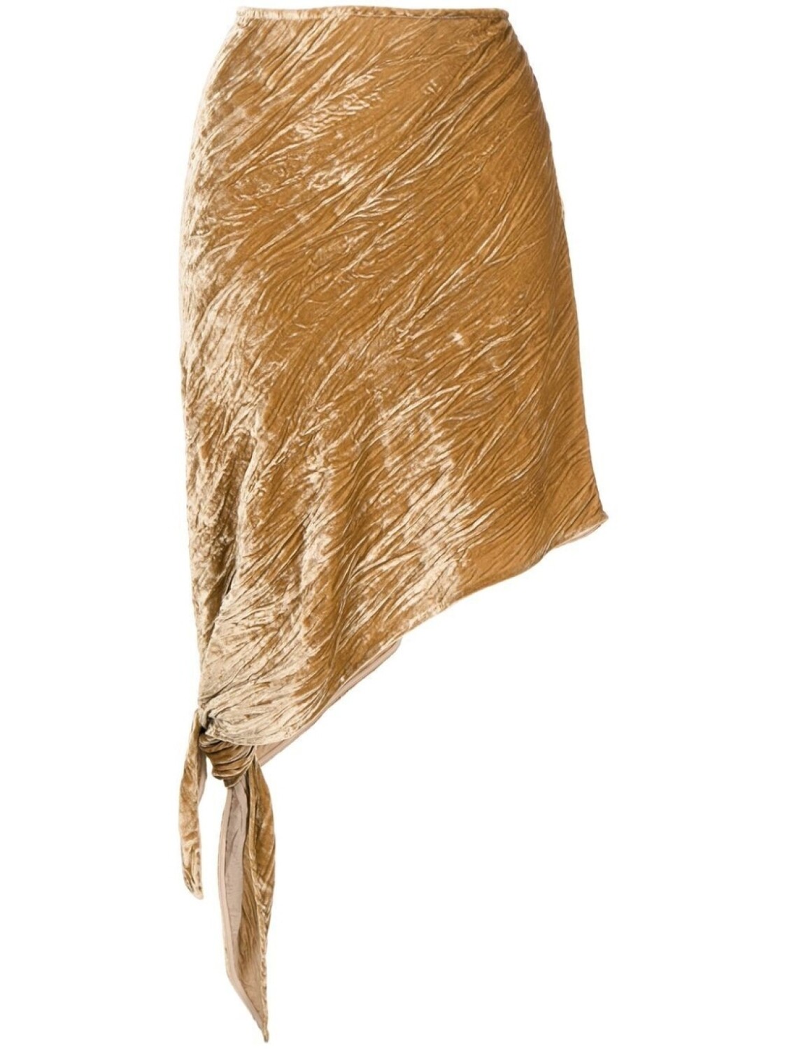 Юбка асимметричного кроя с жатым эффектом Petar Petrov, коричневый
Юбка асимметричного кроя с жатым эффектом Petar Petrov, коричневый