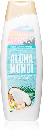 Крем - гель для душа Avon Senses Aloha Monoi, 500 ml
Крем - гель для душа Avon Senses Aloha Monoi, 500 ml