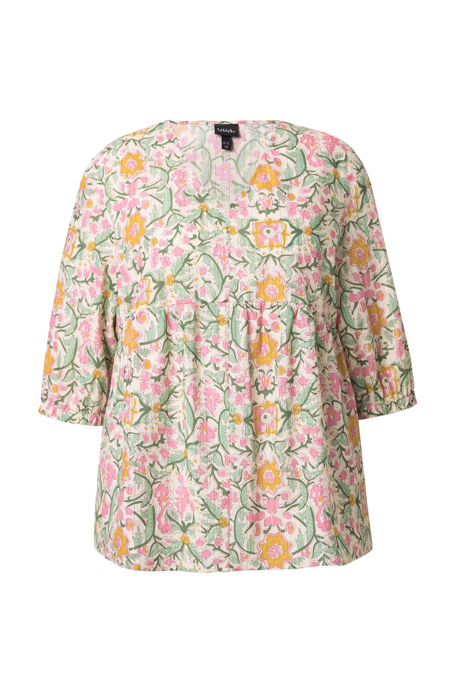Туника Ulla Popken, зеленый/розовый
Туника Ulla Popken, зеленый/розовый