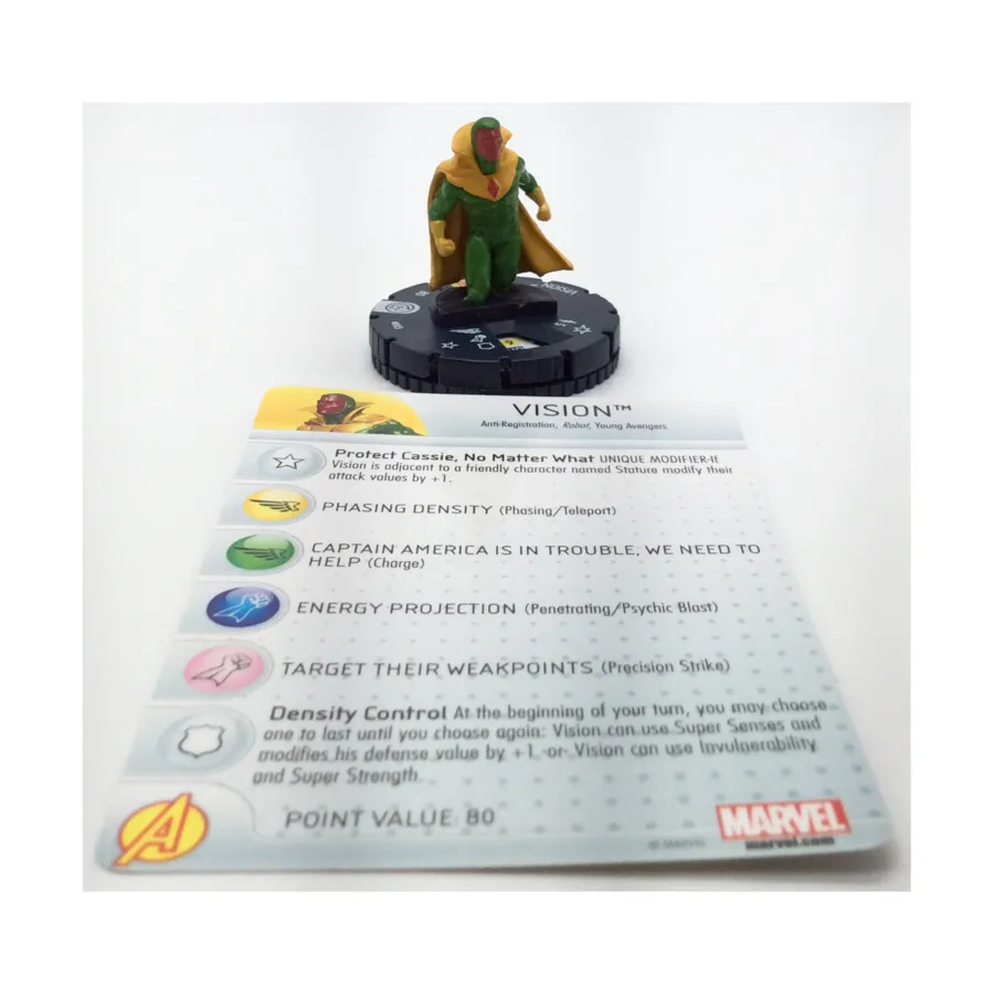 Видение №003 (С), Marvel HeroClix - Civil War Organized Play - Singles
Видение №003 (С), Marvel HeroClix - Civil War Organized Play - Singles