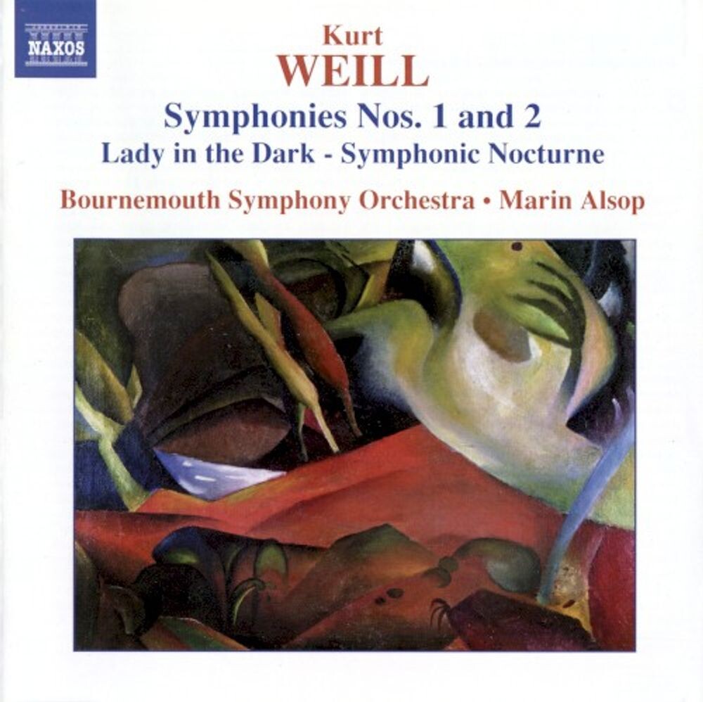 Диск CD Symphonies Nos. 1 And 2; Lady In The Dark; Symphonic Nocturne - Kurt Weill
Диск CD Symphonies Nos. 1 And 2; Lady In The Dark; Symphonic Nocturne - Kurt Weill