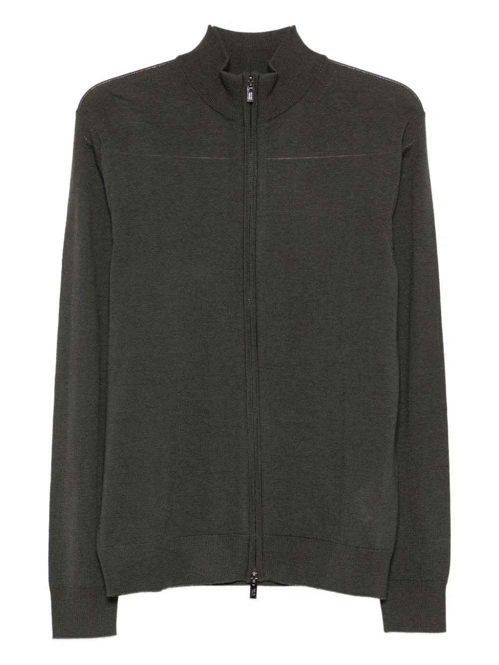 Шерстяной свитер на молнии EMPORIO ARMANI, черный
Шерстяной свитер на молнии EMPORIO ARMANI, черный