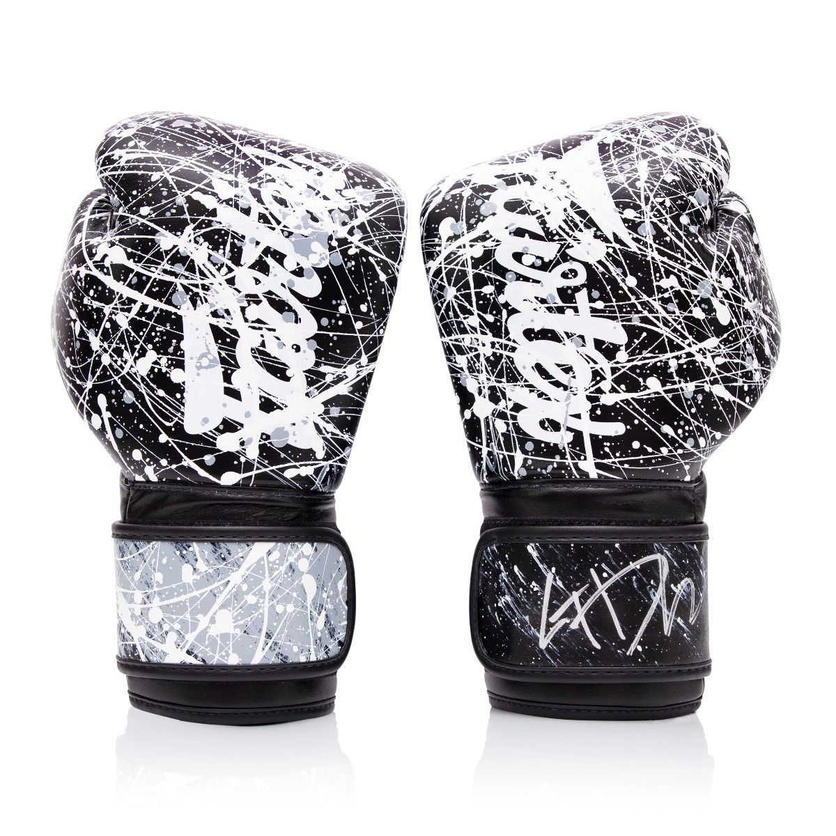 Перчатки Fairtex Microfiber Gloves - Art collections - Black/White Painter, черный/белый
Перчатки Fairtex Microfiber Gloves - Art collections - Black/White Painter, черный/белый