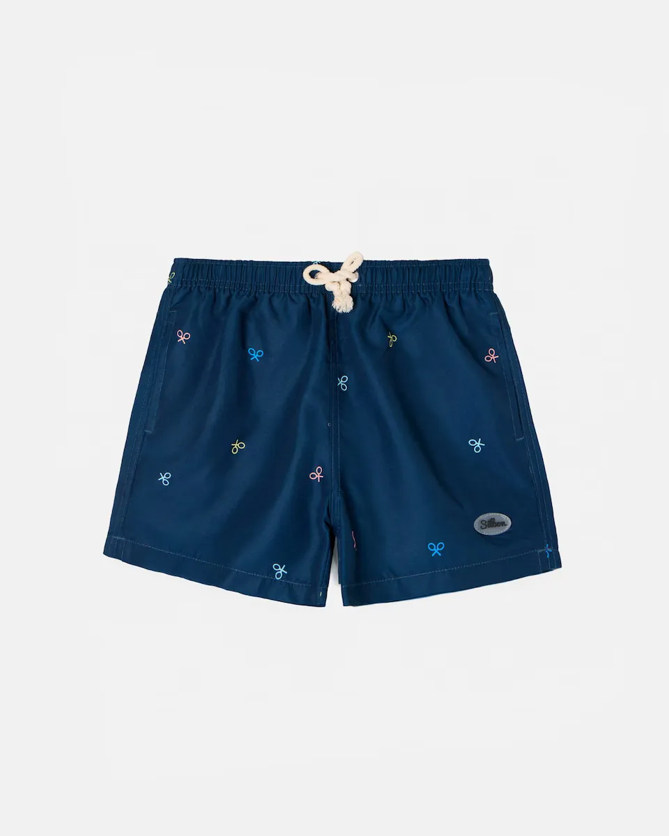 Купальник для мальчиков с несколькими ракетками Silbon, тёмно-синий
Купальник для мальчиков с несколькими ракетками Silbon, тёмно-синий