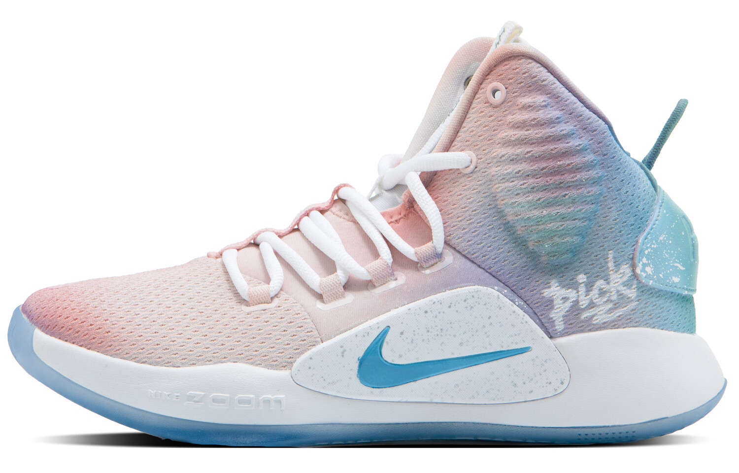 Баскетбольные кроссовки Hyperdunk X мужские высокие розовые/синие Nike
Баскетбольные кроссовки Hyperdunk X мужские высокие розовые/синие Nike